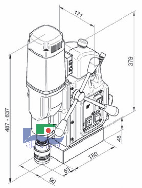 MAB 525 SB  升级版旋转底座