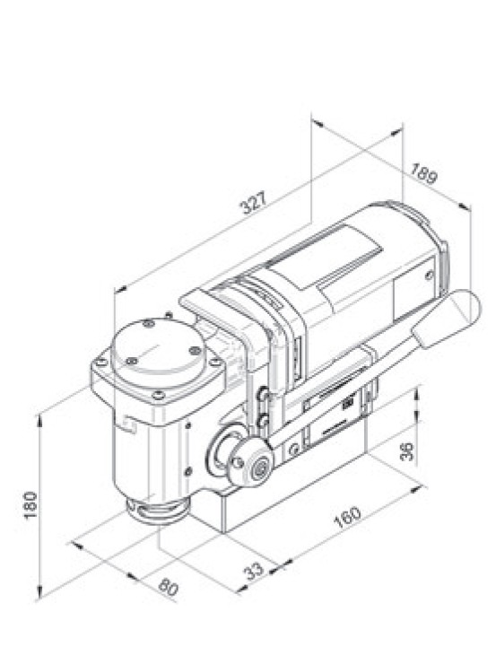 MAB 155 紧凑型磁力钻